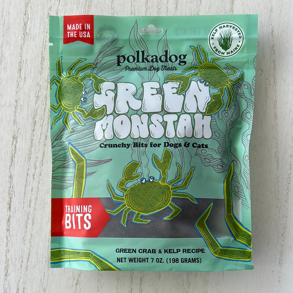 Green Monstah Crunchy Crab Treats