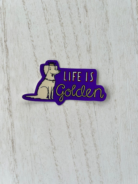 Life is Golden Sticker