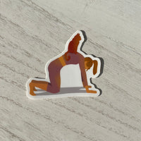 Yoga Cat Sticker