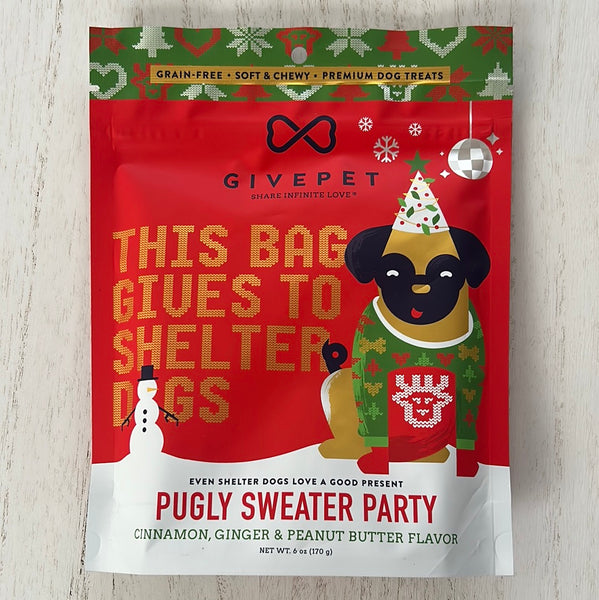 Pugly Sweater Party Soft and Chewy Treats