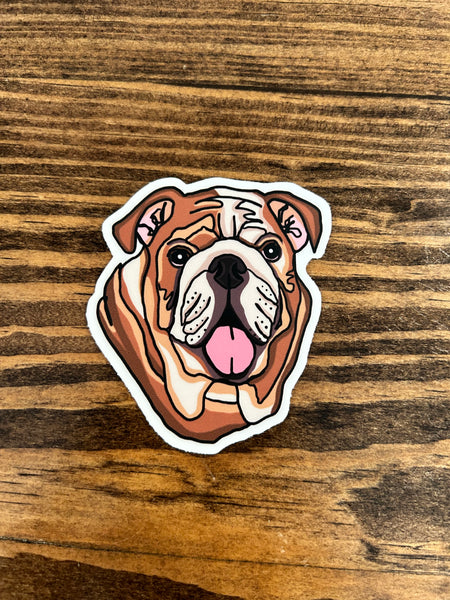 English Bulldog Sticker