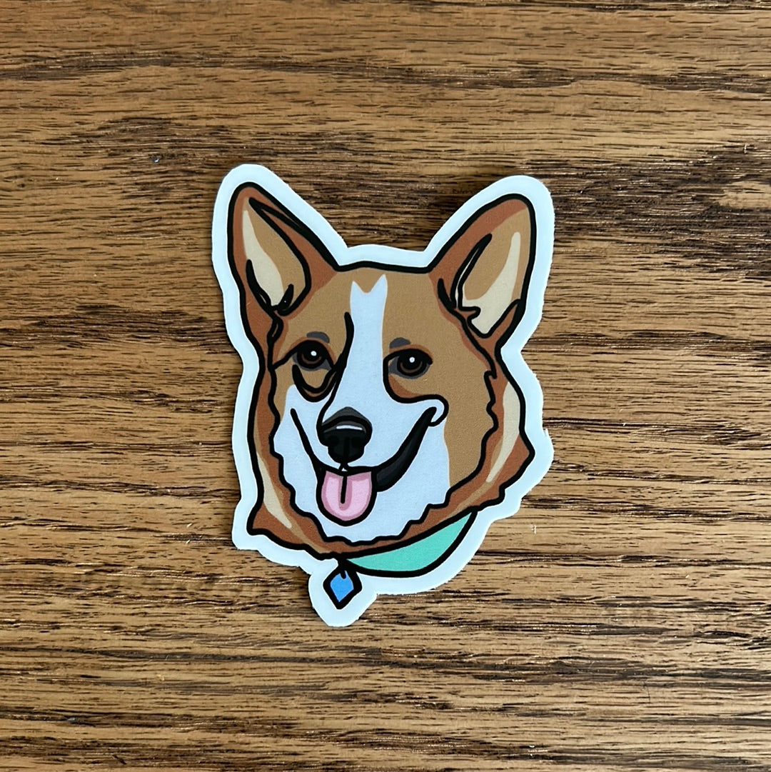 Corgi Sticker – Underbite Pet Boutique