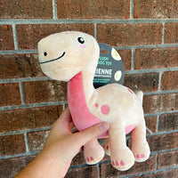 Pink Brontosaurus Stuffed Toy