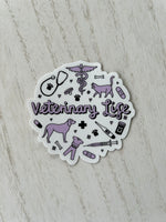 Veterinary Life Sticker