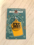 "Free Beer" Dog Tag