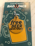 "Free Beer" Dog Tag