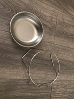 Stainless Steel Bowl with Stand