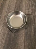 Stainless Steel Bowl with Stand